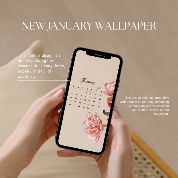 January Wallpaper: A Fresh Start for the New Year